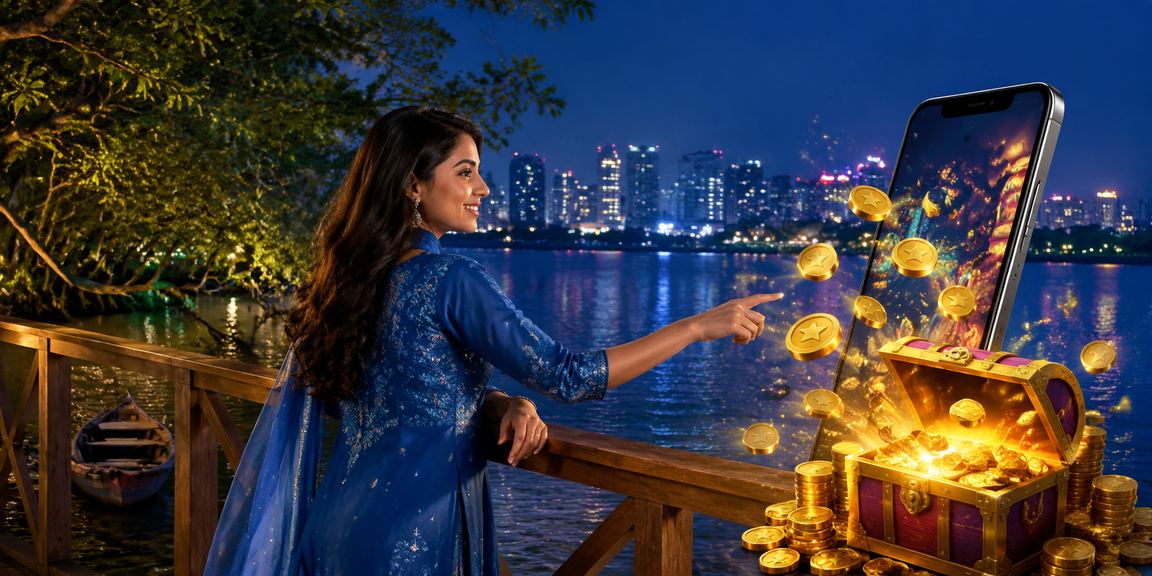 সিলেটে মোবাইলে ক্যাসিনো গেম উপভোগ করছেন একজন ব্যবহারকারী